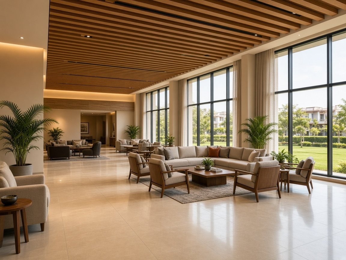 Clubhouse lounge