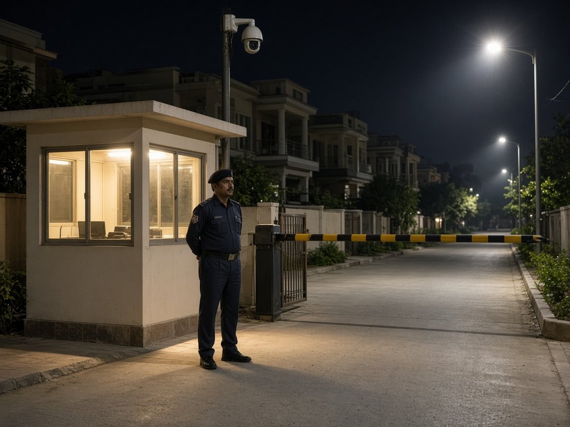 24/7 security at the gate
